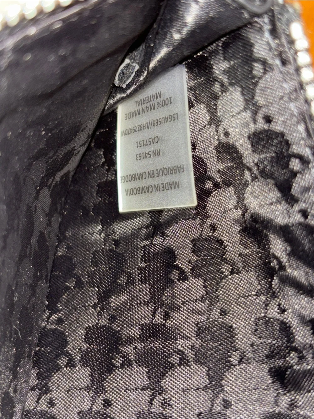 Karl Lagerfeld Paris Black Tote Bag Logo Charm